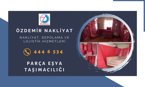 Ev taşıma hizmetlerimizin dışında parça eşya ve kargo hizmeti vermekteyiz.